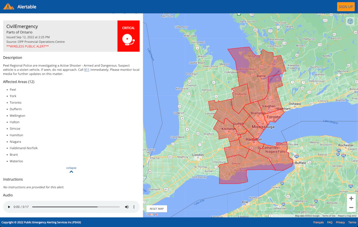 FREE alert templates for law enforcement emergencies